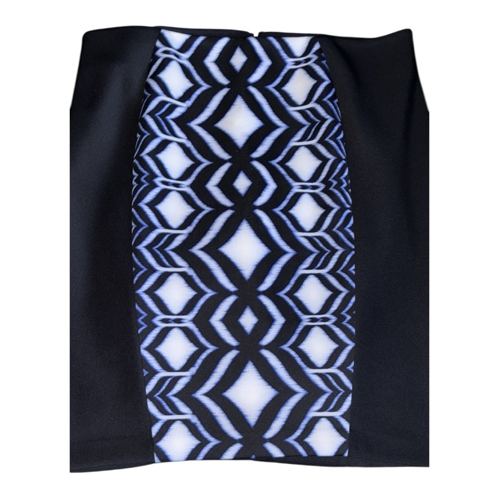 NWOT Lane Bryant Geometric Print Pencil Midi Skirt, W:21”, L:26.5”